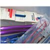 Image 14 : multi drawer storage system with doll making supplies, knitting needles  Cutting Mats