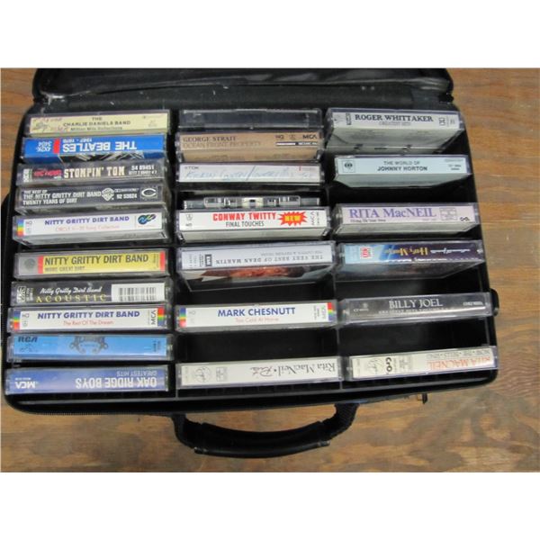 Cassette tapes and case