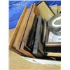 Image 2 : Box with various picture frames and barometer