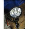 Image 3 : Halogen 120 volt work lights, and Coleman night site 12 Volt halogen spotlight & clamp on work light