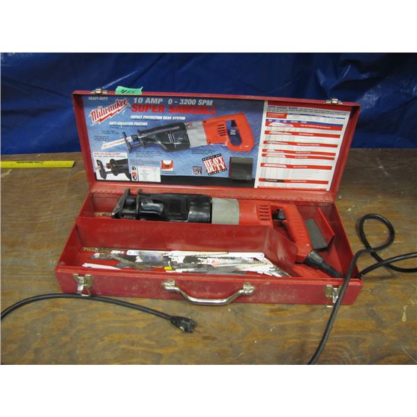 Milwaukee 10 amp super sawzall