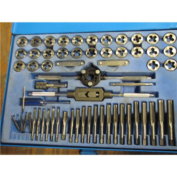 Mastercraft tap and die set appears to be all there