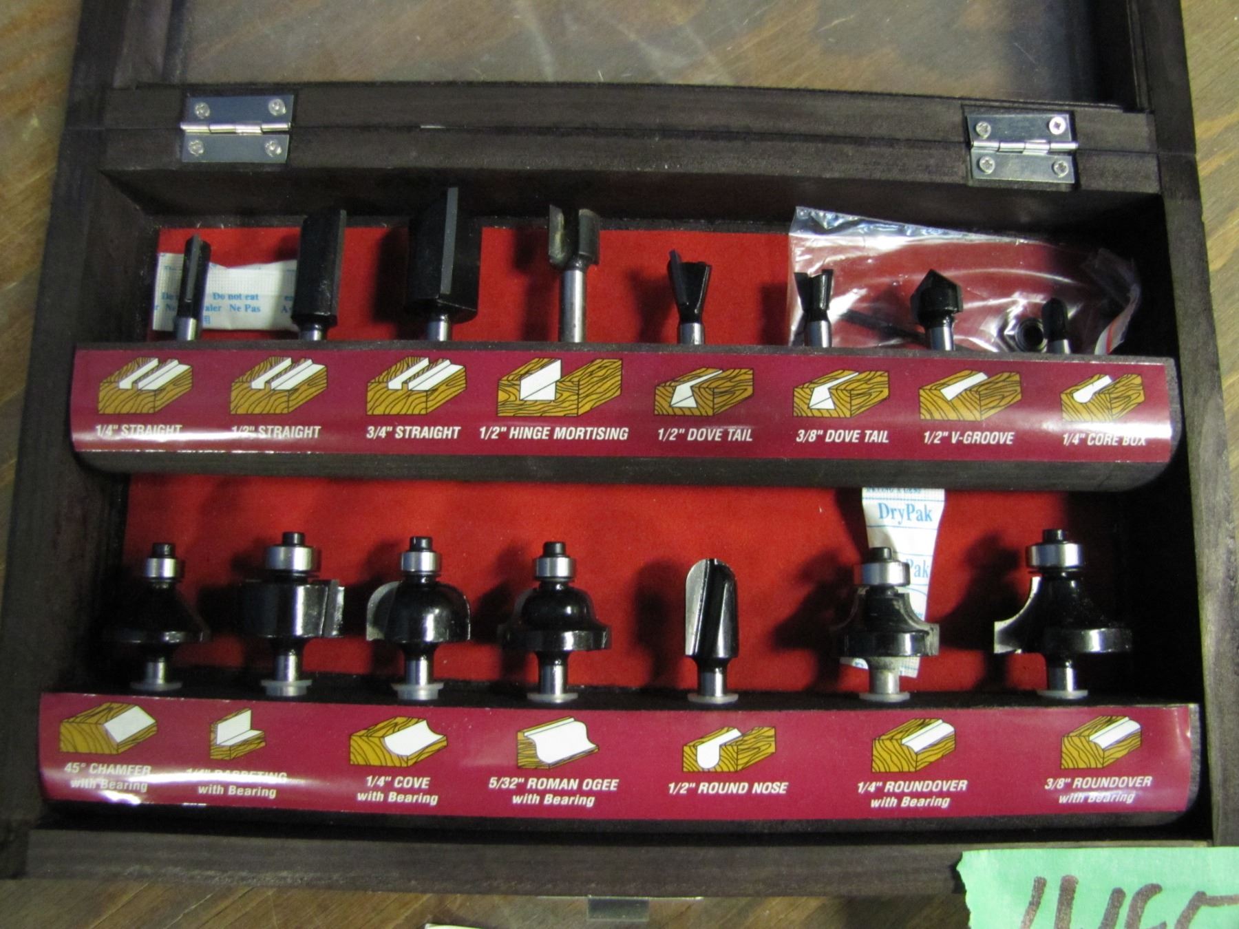 Warrior Router bit set