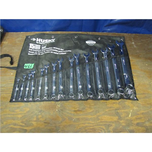 Husky 15 piece combination wrench set