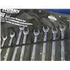 Image 5 : NOT COMPLETE Husky  combination wrench set  --  NOTE : 1 1/4 WRENCH MISSING
