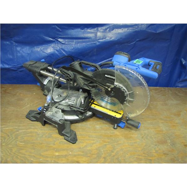 Mastercraft 10 inch dual bevel sliding compound miter saw  CONSIGNOR SAYS AS NEW HE BARELY USED IT.