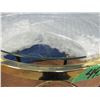 Image 4 : small brass & glass side table - some paint flaking