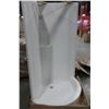 Image 2 : DOUCHE EN FIBRE DE VERRE ASTRAL II BLANC