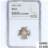 Image 1 : 1829 Capped Bust Half Dime NGC MS62
