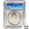 Image 1 : 1878 8TF Morgan Silver Dollar ICG MS61 VAM-7