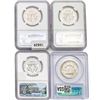 Image 2 : 1953-1970 [4] Silver Half Dollars NGC/PCGS PF/MS