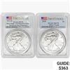 Image 1 : 2020-2021 [2] Silver Eagle PCGS MS70