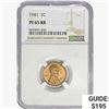 Image 1 : 1941 Wheat Cent NGC PF65 RB