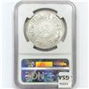 Image 2 : 1879 5F .84oz silver SWITZERLAND NGC MS61