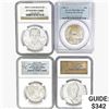 Image 1 : 1986-2015 [4] US Varied Silver Coinage PCGS/NGC PF