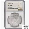 Image 1 : 1904-O Morgan Silver Dollar NGC MS60 PL