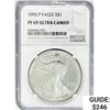 Image 1 : 1993 American 1oz Silver Eagle NGC PF69 UC