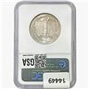 Image 2 : 1936 CAC Gettysburg Half Dollar NGC MS64
