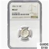 Image 1 : 1961-D Roosevelt Dime NGC MS67