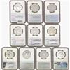 Image 2 : 1955-1963 [10] Kennedy Half Dollar NGC PF67 INCLD.