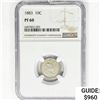 Image 1 : 1883 Seated Liberty Dime NGC PF60