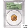 Image 1 : 1909 Indian Head Cent PCGS MS64 RB