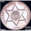 Image 1 : 1862 Silver Three Cent GEM PROOF +