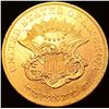 Image 2 : 1859 $20 Gold Double Eagle CHOICE BU