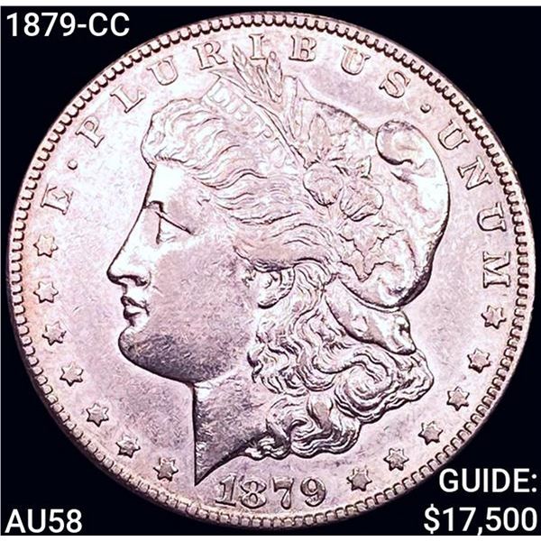 1879-CC Morgan Silver Dollar CHOICE AU
