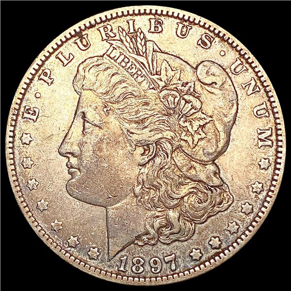 1897-O Morgan Silver Dollar NEARLY UNCIRCULATED