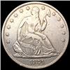 Image 1 : 1871 Seated Liberty Half Dollar CLOSELY UNCIRCULAT