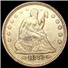 Image 1 : 1873 Arws Seated Liberty Quarter CLOSELY UNCIRCULA