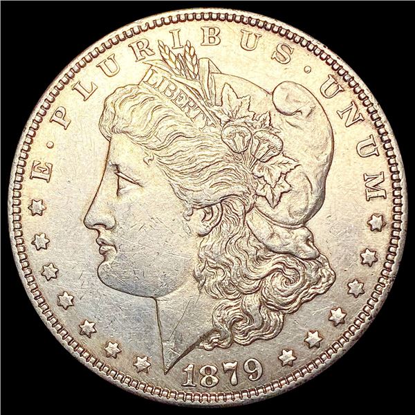 1879-S 7TF Rev 78 Morgan Silver Dollar CHOICE AU