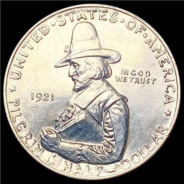 1921 Pilgrim Half Dollar UNCIRCULATED