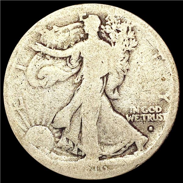 1916-S Walking Liberty Half Dollar NICELY CIRCULAT