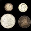 Image 1 : [4] Varied US Coinage (1825, 1875, 1886, 1937) UNC