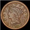 Image 1 : 1848 Braided Hair Large Cent NEARLY UNCIRCULATED