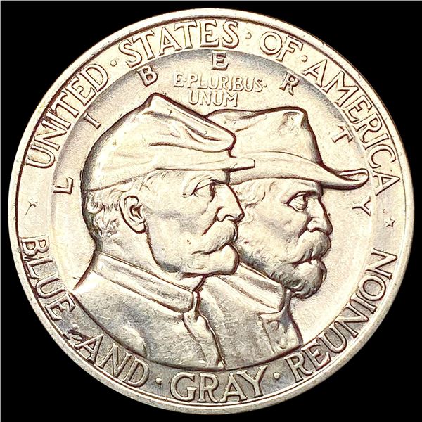 1938 Gettysburg Half Dollar CHOICE AU