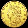 Image 1 : 1834 $5 Gold Half Eagle CLOSELY UNCIRCULATED