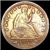 Image 1 : 1853 A+R Seated Liberty Quarter CLOSELY UNCIRCULAT
