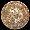 Image 2 : 1853 A+R Seated Liberty Quarter CLOSELY UNCIRCULAT