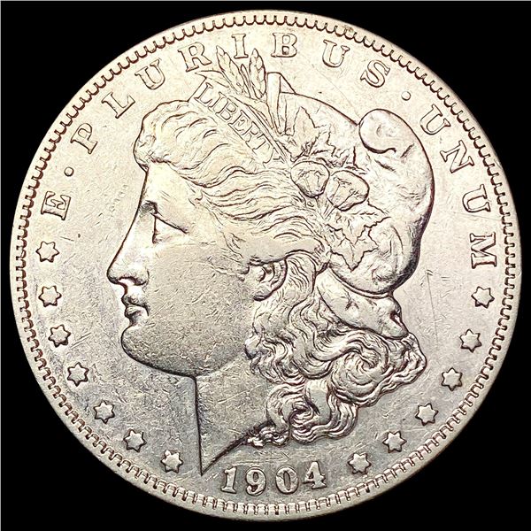 1904-S Morgan Silver Dollar CLOSELY UNCIRCULATED