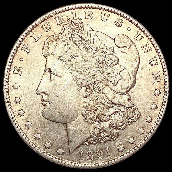1891-S Morgan Silver Dollar UNCIRCULATED