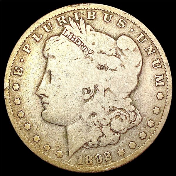 1892-S Morgan Silver Dollar NICELY CIRCULATED