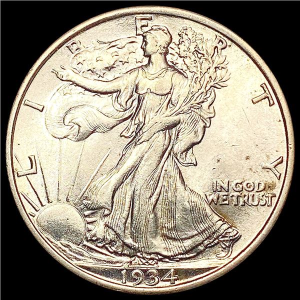 1934 Seated Liberty Half Dollar CHOICE BU