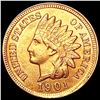Image 1 : 1901 RED Indian Head Cent UNCIRCULATED