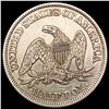 Image 2 : 1857 Seated Liberty Half Dollar CLOSELY UNCIRCULAT