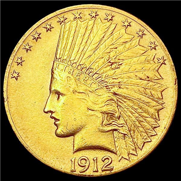 1912 $10 Gold Eagle CHOICE AU