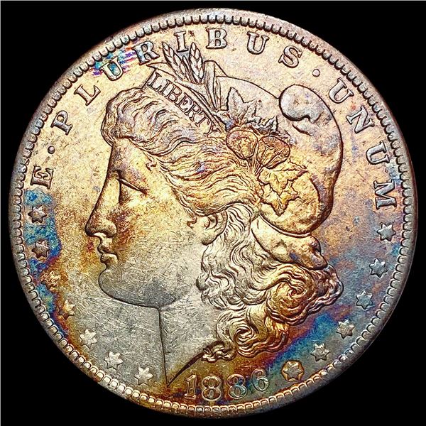 1886-O Morgan Silver Dollar CLOSELY UNCIRCULATED