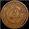 Image 2 : 1870 Two Cent Piece NICELY CIRCULATED